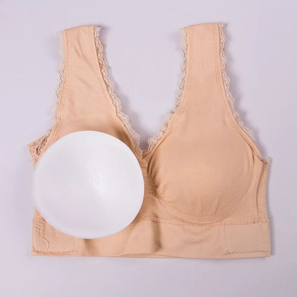 Lace Front Closure Bra