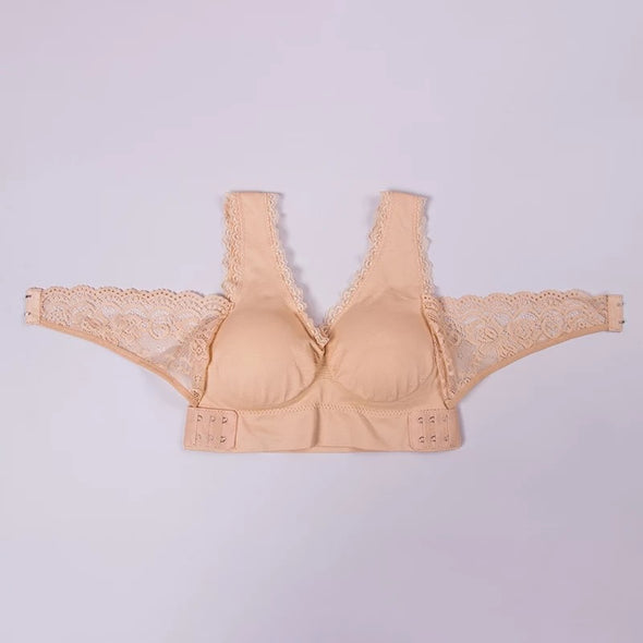 Lace Front Closure Bra